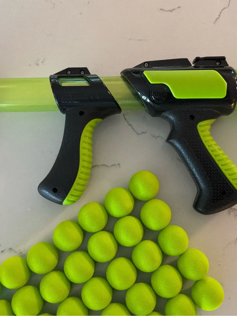 Power Popper Kids Foam Ball Blaster - Neon Green